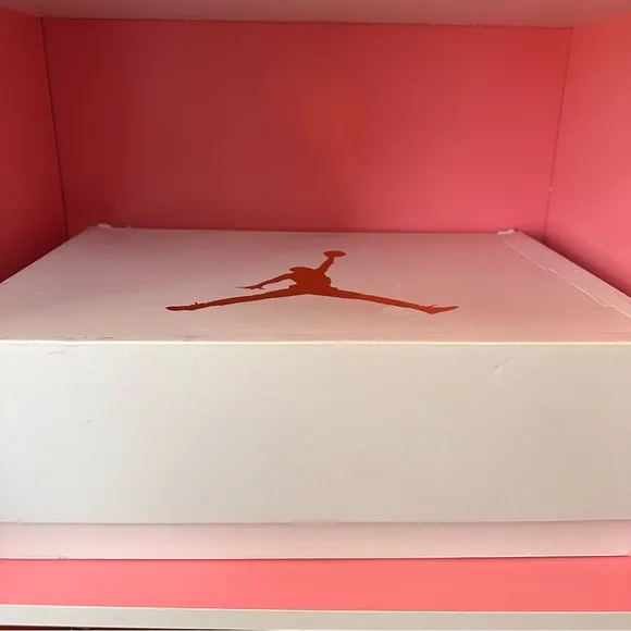 EUC JORDAN Air Retro 6 Gold Hoops