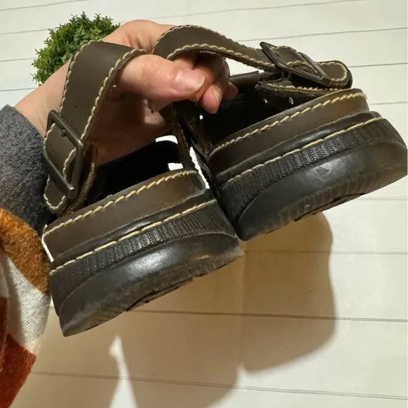 Faded Glory Vintage Y2K 90s Fisherman Style Chunky Platform Sandals Mens 10.5
