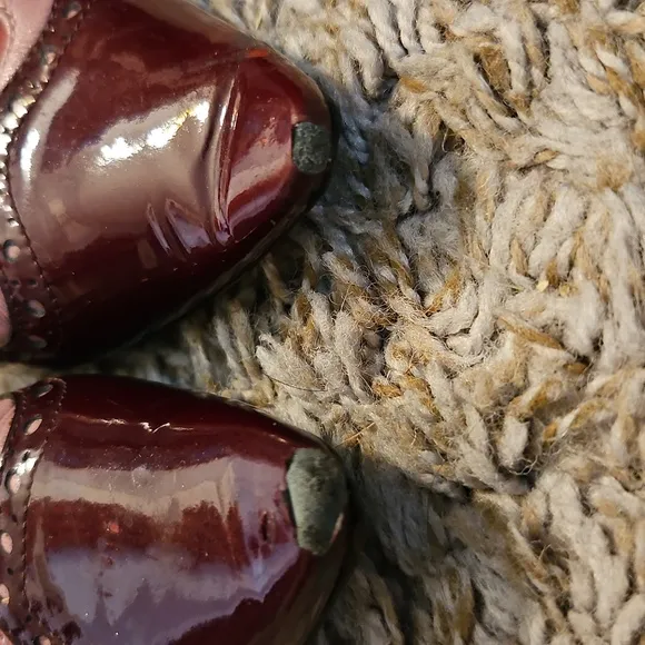 Fendi PROJECT Two-Tone Leather Heels – Burgundy &amp; Blush Size 36.5