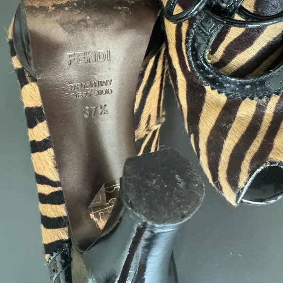 Fendi Vintage Shoes Size 7 1/2