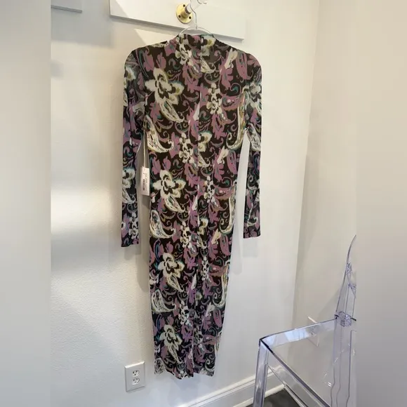 Fifteen Twenty RUCHED SELENA MIDI DRESS