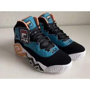 FILA MB Biscay Bay 1BM01880-403 Teal Muskmelon Basketball Shoes Men’s Sz 10.5