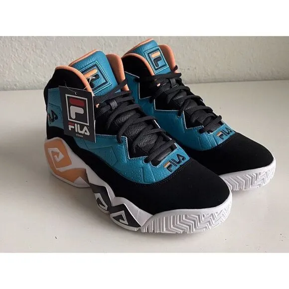 FILA MB Biscay Bay 1BM01880-403 Teal Muskmelon Basketball Shoes Men’s Sz 10.5