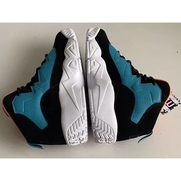 FILA MB Biscay Bay 1BM01880-403 Teal Muskmelon Basketball Shoes Men’s Sz 10.5