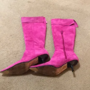 ⚡️FINAL PRICE⚡️ Vintage Pink Hot Rare Steven by Steve Madden Boots