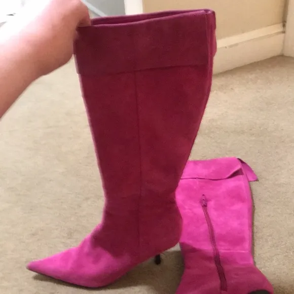⚡️FINAL PRICE⚡️ Vintage Pink Hot Rare Steven by Steve Madden Boots