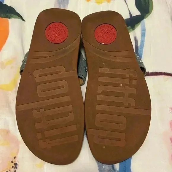 Fitflop Lulu Aztec Stud Suede Sandals
