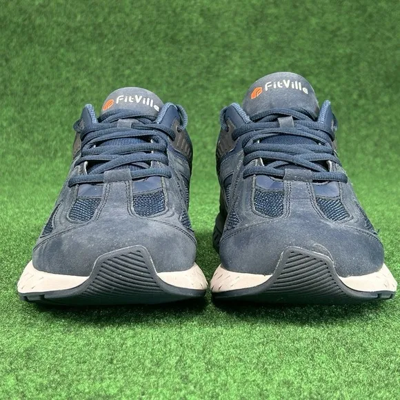 FitVille Marca Rebound STRIDE‎ Core Shoes Majolica Blue Mens 10.5 EW Athleisure