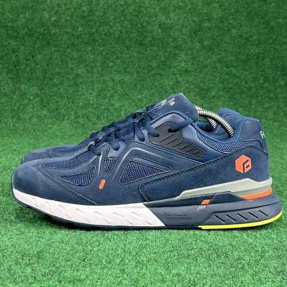 FitVille Marca Rebound STRIDE‎ Core Shoes Majolica Blue Mens 10.5 EW Athleisure