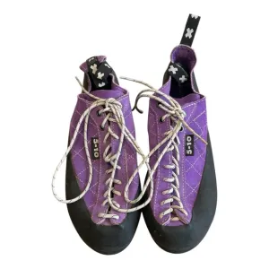 Five Ten 5.10 Purple Rock Climbing Shoes Size 8 Made In USA Hiking Athleisure