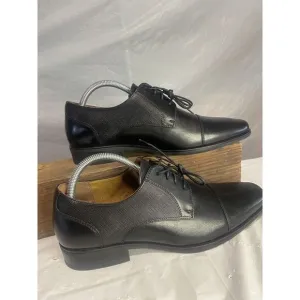 Florsheim‎ Jet Black Jackson Cap Toe Oxford Dress Shoes-Size 7.5 New W/O Tags