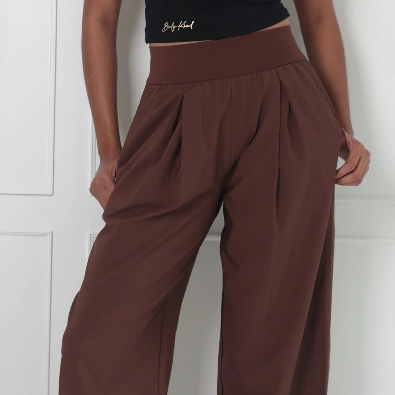 Flow Flared Pants | Brown
