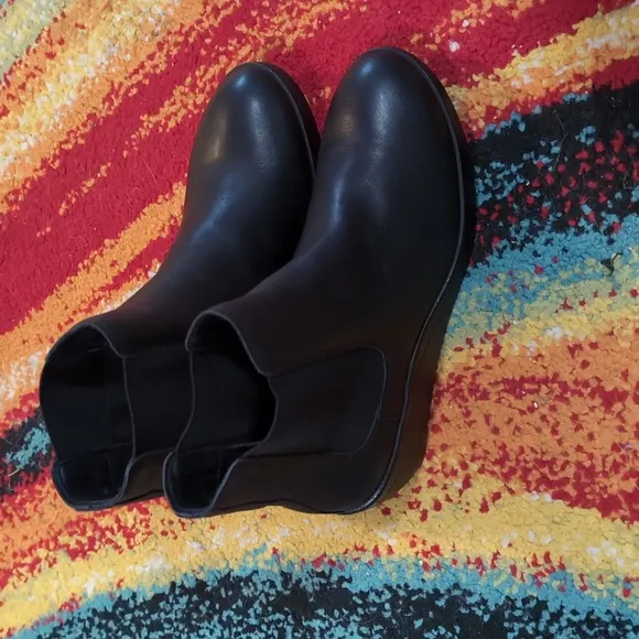 FLY London Black Shoes