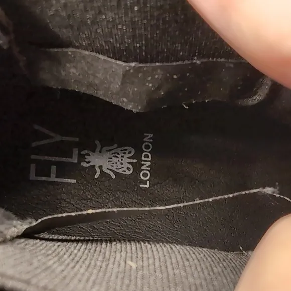 FLY London Black Shoes
