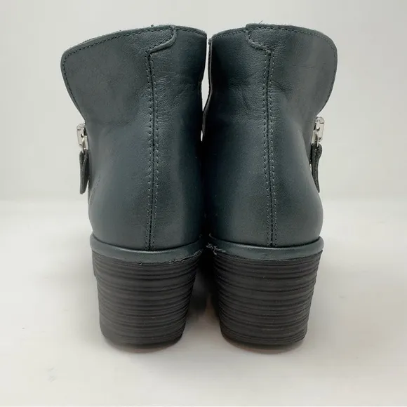 Fly London Yoxi Leather Wedge Ankle Boot
