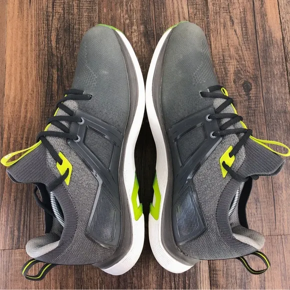 FootJoy HyperFlex Golf Shoe Lace Up Sneaker 51044 Mens Size 11.5 WIDE Grey Lime