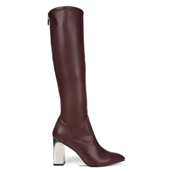 Franco Sarto Catherine Hight Shaft Faux Leather Boots Size 9.5 M. $180