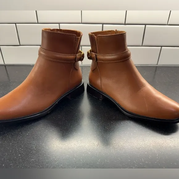 Franco Sarto Elese Boot in Cognac women’s Size 6 New