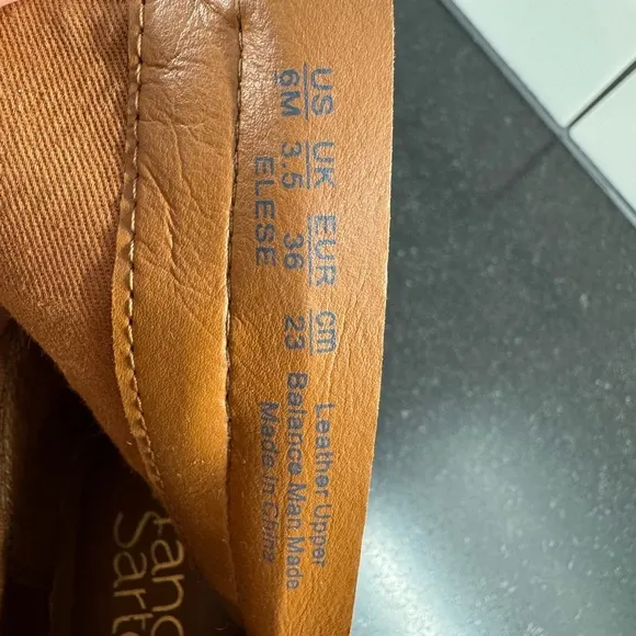 Franco Sarto Elese Boot in Cognac women’s Size 6 New