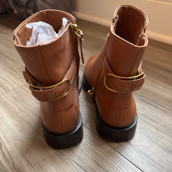 Franco Sarto Elese Boot in Cognac women’s Size 6 New