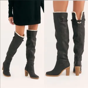 Fre People  Vegan Blake Heel Boot Size 39