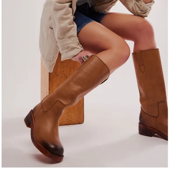Free People Blaze Leather Boots