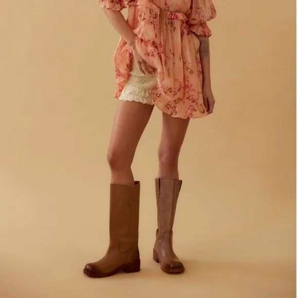Free People Blaze Leather Boots