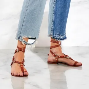 Free  people byron bay wrap sandals (B2)