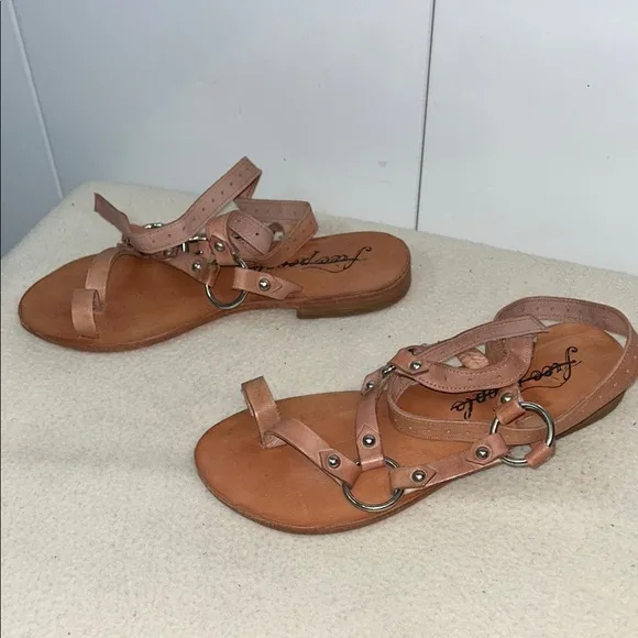 Free  people byron bay wrap sandals (B2)