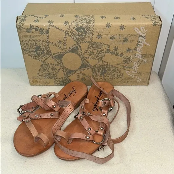 Free  people byron bay wrap sandals (B2)