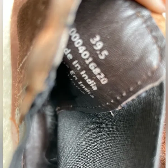 Free People Chelsea Brown Leather Ankle Boots