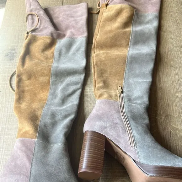 Free People Echo Platform Over-The-Knee Boots US 7.5