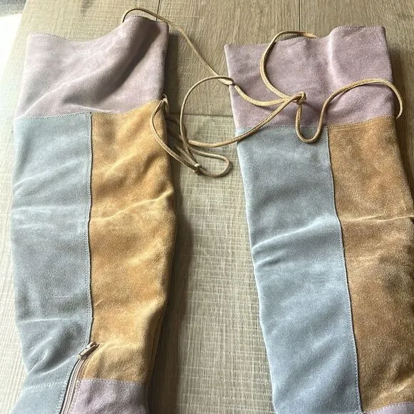Free People Echo Platform Over-The-Knee Boots US 7.5