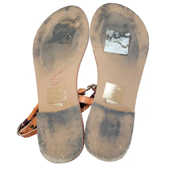 Free People FR X FP Vegan Leather Boho Sandals