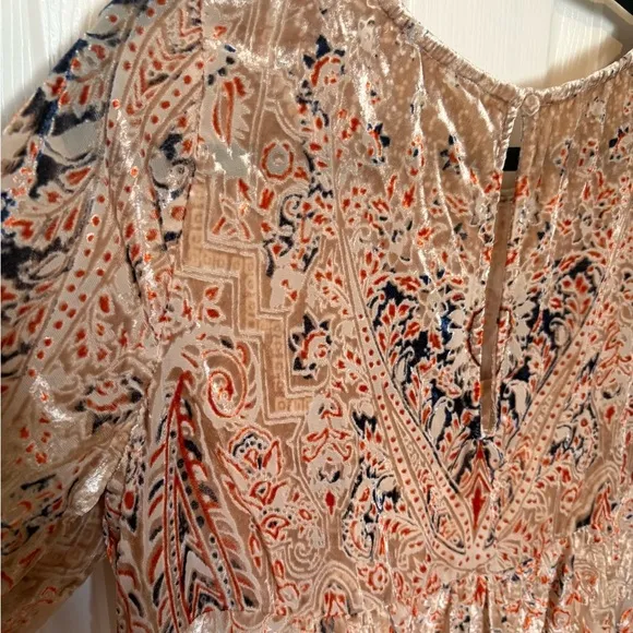 Free People Mirror Mirror Blush Babydoll Dress | Size S | Romantic Boho Mini