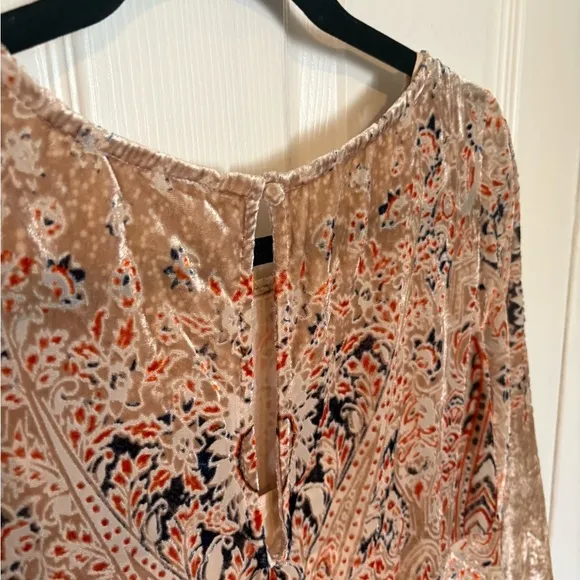 Free People Mirror Mirror Blush Babydoll Dress | Size S | Romantic Boho Mini