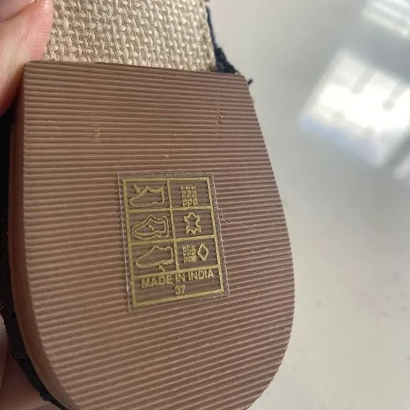 Free People Newport Tweed Plaid Women's Mules, NWOB, Size 37 / US 6.5 or 7