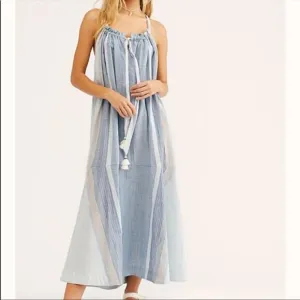 Free People Paradise Striped Sleeveless Maxi Dress XS NWT
