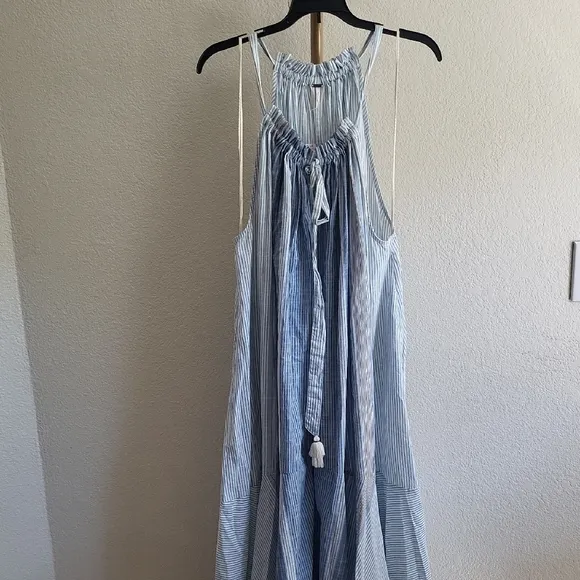 Free People Paradise Striped Sleeveless Maxi Dress XS NWT