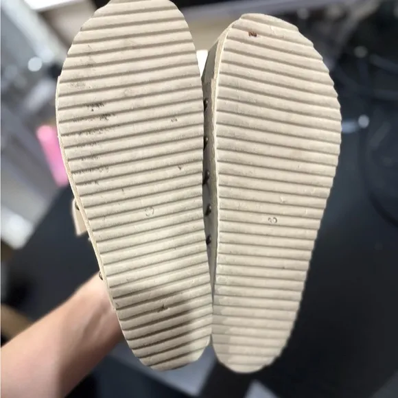 Free People Tan Platform Shoes