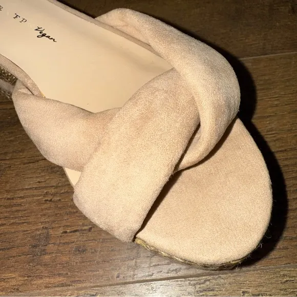 Free People Vegan Women's Tan Platform Sandals