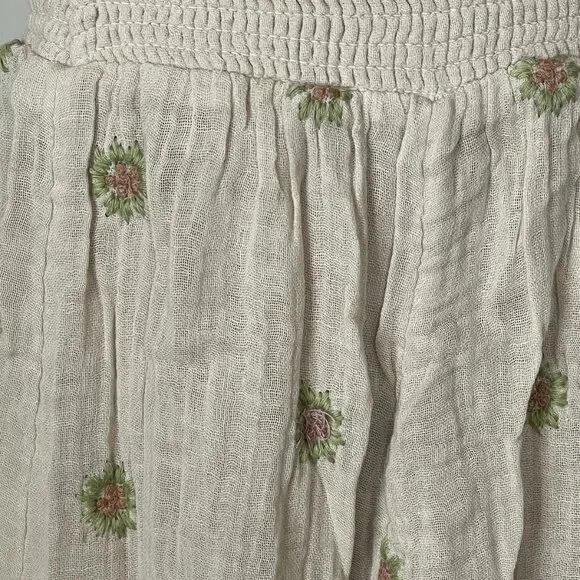 Free People Women's Real Love Maxi Skirt – Size S – Ivory – NWT