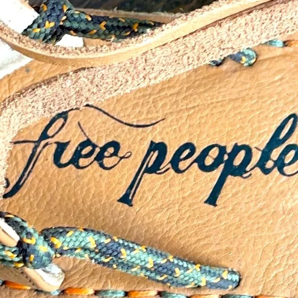 FREE PEOPLE➕La Jolla Leather Wrap Sandals NWT