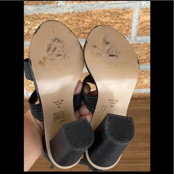 Free people platform shoes size 6