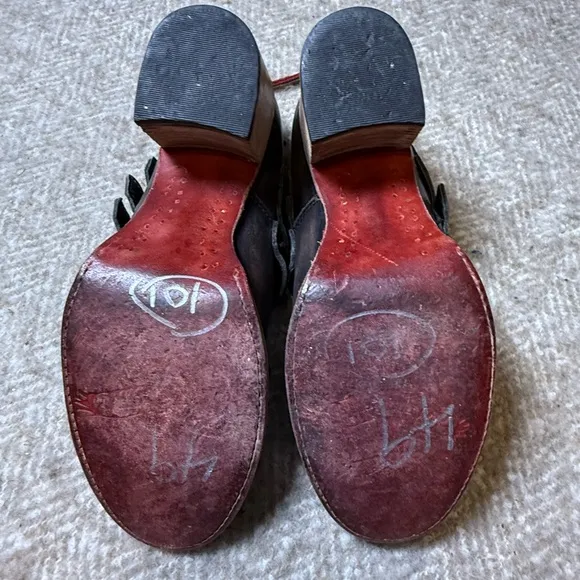Freebird by Steven Ramsey Size 9 | Distressed Leather Strappy Heels