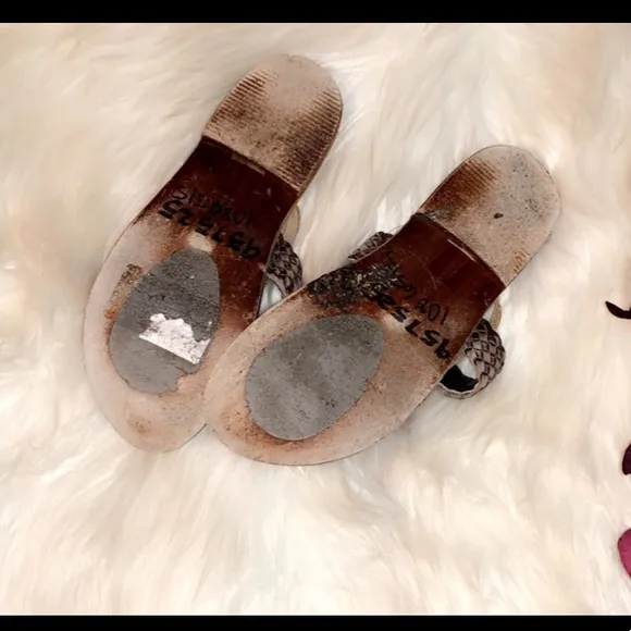 FREEBIRD Leather Braided Sandals