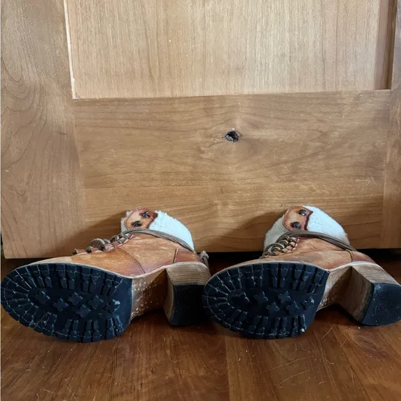 FREEBIRD Norway: Tan Leather Ankle Boots