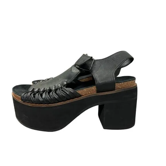 Free People Ava Platform Sandals MSRP $128 size 8.5, Euro 39