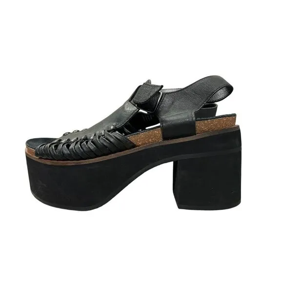 Free People Ava Platform Sandals MSRP $128 size 8.5, Euro 39