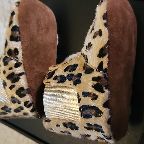 From Zion Leopard Print Kids Shoes